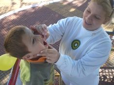 VACINA CONTRA A POLIO EM IGUATEMI: