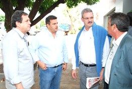 O Prefeito Zé Roberto recebe Governador Andre Puccinelli nesta quarta-feira.