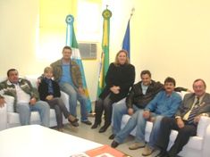 Prefeito Zé Roberto recebe o governador do Rotary