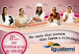 Abertura da Semana da Mulher é hoje no Conviver