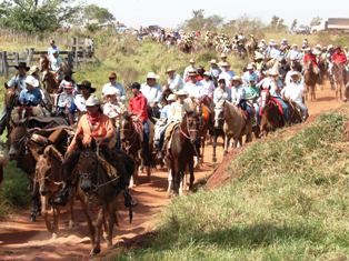 Com 420 cavaleiros, 4ª Cavalgada bate recorde em participações