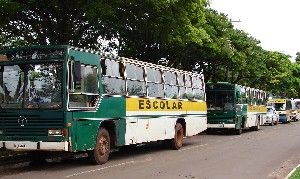 Frota escolar passa por vistoria do Detran