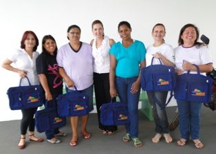Secretaria de Saúde entrega novos materiais às Agentes de Saúde.