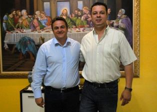 Novo Delegado visita prefeito Zé Roberto e discutem trabalhos no município.