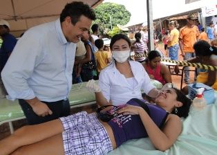 Programa social Interação nos bairros foi lançado neste sábado em Iguatemi.