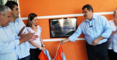 Prefeito entregou obras na Saúde e Educação no aniversário de Iguatemi.