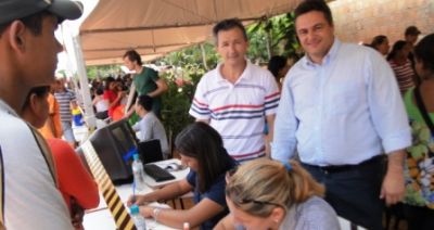 CIAT de Iguatemi atendeu nas festividades do aniversário da cidade.