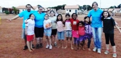 Programa Alegria esteve no jardim Élida no último sábado.