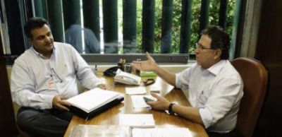 Prefeito Zé Roberto solicita verbas para Iguatemi ao deputado federal Giroto em Brasília.