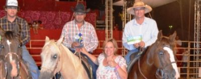 Peões de Iguatemi são destaques do Team Roping na Feira do Leite.