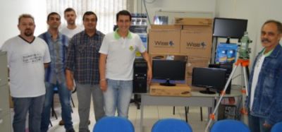 Prefeitura investe na aquisição de computadores, periféricos e instrumento de topografia