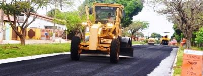 Recapeamento da MS-295 beneficia perímetro urbano de Iguatemi.