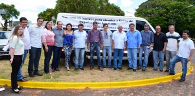 Iguatemi recebeu veículos para a saúde das emendas do Deputado Lidio Lopes.