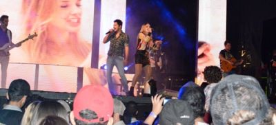 Dupla Thaeme e Thiago se apresentaram na noite desta quarta-feira em Iguatemi.