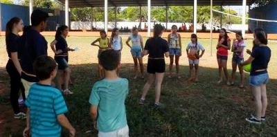Escola Ativa realiza Projeto Social Recreativo com alunos do “Programa Novo Olhar”.