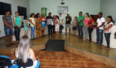 Nova diretoria do SINDIMIG toma posse em solenidade na Câmara Municipal de Iguatemi. 