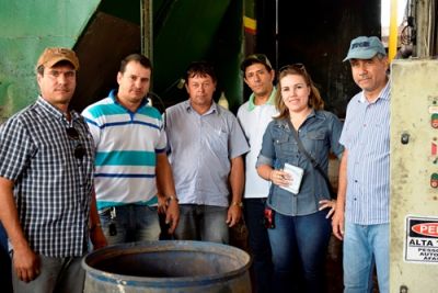 Usina de Resíduos Sólidos de Iguatemi recebe representantes da Administração da cidade de Costa Rica-MS.