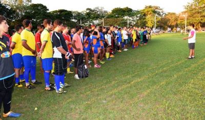 DEPARTAMENTO DE ESPORTES DEU INÍCIO AOS CAMPEONATOS DE FUTEBOL SUÍÇO NO MUNICÍPIO. 