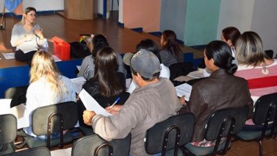 SECRETARIA DE SAÚDE PROMOVE CURSO DE QUALIFICAÇÃO PROFISSIONAL INICIAL PARA  AGENTES COMUNITÁRIOS DE SAÚDE DO MUNICÍPIO.