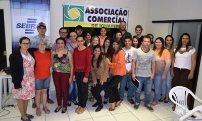 SEBRAE REALIZOU MAIS UM CURSO DE GESTÃO ESTRATÉGICA DE VENDAS EM IGUATEMI.