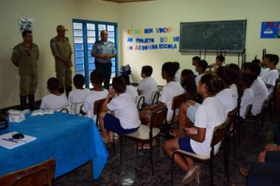 ALUNOS DO PROGRAMA “BOM DE BOLA BOM NA ESCOLA” RECEBERAM PALESTRA INFORMATIVA SOBRE PRIMEIROS SOCORROS.