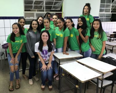 VIGILÂNCIA EPIDEMIOLÓGICA REALIZA AÇÃO EDUCATIVA NA ESCOLA MARCÍLIO AUGUSTO PINTO.