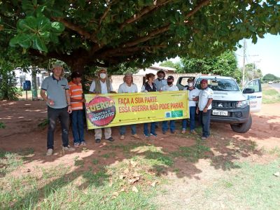 CONTROLE DE ENDEMIAS ENCERRA MUTIRÃO DE COMBATE À DENGUE NO ASSENTAMENTO AUXILIADORA.