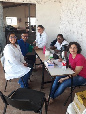 SAÚDE REALIZOU ATENDIMENTOS NO ASSENTAMENTO RANCHO LOMA COM VÁRIOS EXAMES.