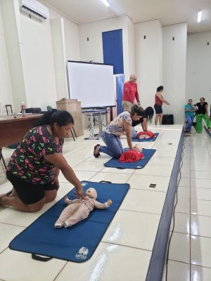 ENCERRAMENTO DO CURSO DE PRIMEIROS SOCORROS ACONTECERÁ NESTA SEXTA-FEIRA. 