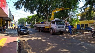 PREFEITURA REINICIOU A TROCA DO SISTEMA DE ILUMINAÇÃO DA AVENIDA PRESIDENTE VARGAS.