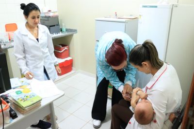 SECRETARIA DE SAÚDE DEU INÍCIO À CAMPANHA DE VACINAÇÃO CONTRA A GRIPE.