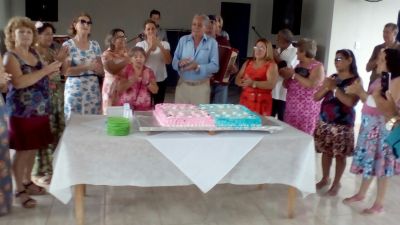Festa no Conviver comemorou os aniversariantes dos membros da melhor idade.