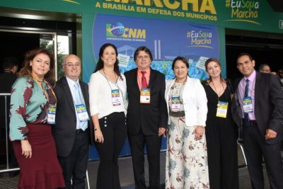 PATRÍCIA MARGATTO ESTÁ NA CAPITAL DO PAÍS PARTICIPANDO DA XXII MARCHA EM DEFESA DOS MUNICÍPIOS.