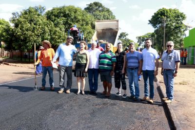 PREFEITURA DE IGUATEMI REALIZA OBRAS DE RECAPEAMENTO EM BAIRROS DA CIDADE.