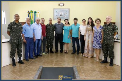 PREFEITA PATRICIA É EMPOSSADA PRESIDENTE DA JUNTA DE SERVIÇO MILITAR