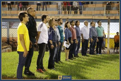 CAMPEONATO MUNICIPAL DE FUTEBOL DE CAMPO 2017 TEM SEU INÍCIO COM BELA CERIMÔNIA DE ABERTURA