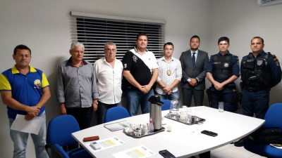 VICE-PREFEITO PARTICIPA DE REUNIÃO SOBRE SEGURANÇA PÚBLICA