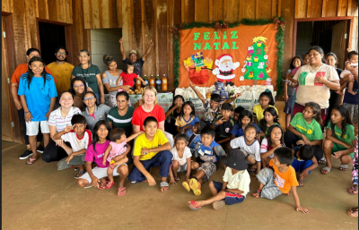 ASSISTÊNCIA SOCIAL ENCERRA ATIVIDADES DOS PROGRAMAS NOVO OLHAR E CRIANÇA FELIZ NA COMUNIDADE DA PYELITO KUÊ. 