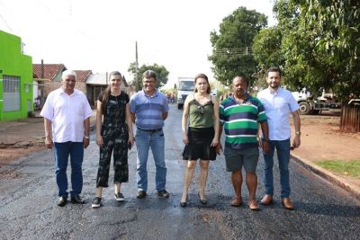PREFEITURA DE IGUATEMI REALIZA OBRAS DE RECAPEAMENTO EM BAIRROS DA CIDADE.