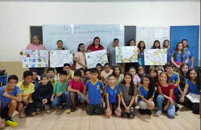 CENTRO EDUCACIONAL MUNICIPAL RURAL NOVA IGUATEMI PROMOVEU AÇÃO REFERENTE AO DIA MUNDIAL DE CONSCIENTIZAÇÃO DO AUTISMO.