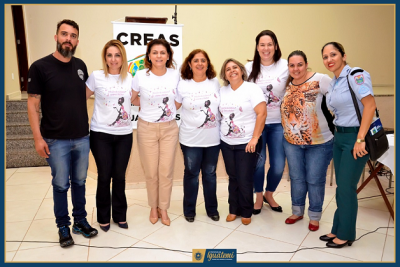 PROGRAMA BOLSA FAMÍLIA REALIZOU PALESTRA PARA 500 PESSOAS SOBRE VIOLÊNCIA CONTRA MULHER