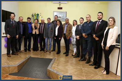 LANÇAMENTO DA CAMPANHA “AGOSTO LILÁS”, ACONTECEU NA CÂMARA MUNICIPAL DE IGUATEMI.