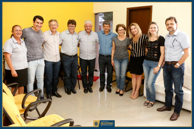 IGUATEMI RECEBEU A VISITA DO DEPUTADO ESTADUAL RINALDO MODESTO