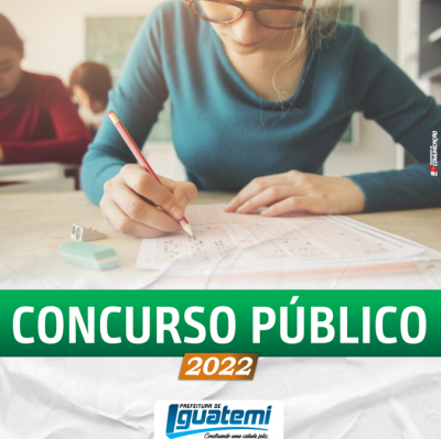 CONCURSO PÚBLICO DA PREFEITURA DE IGUATEMI ESTÁ CONCLUÍDO.