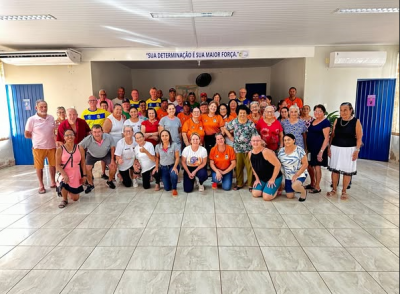 GRUPO DA MELHOR IDADE DE JUTÍ PARTICIPA DE TARDE DE JOGOS COM IDOSOS DE IGUATEMI.