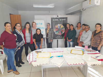 SENAR REALIZA CURSO DE CROCHÊ EM PARCERIA COM A ASSISTÊNCIA SOCIAL/CRAS DE IGUATEMI.