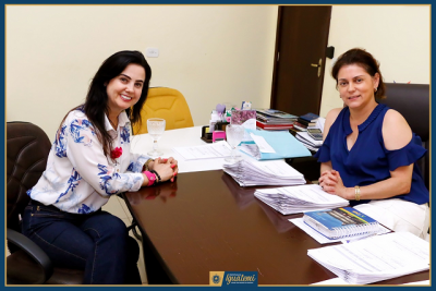 PREFEITA RECEBE DEPUTADA MARA CASEIRO