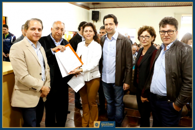 PREFEITA E VEREADORES ACOMPANHAM VISITA DO SENADOR PEDRO CHAVES EM ELDORADO