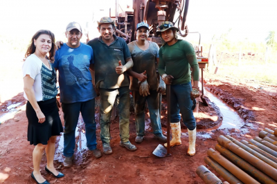 Assentamento Rancho Loma está recebendo 1,4 Milhões em sistema de abastecimento de água.
