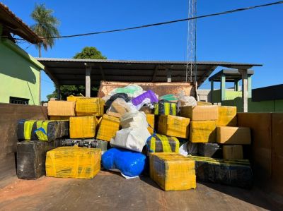 FORÇAS DE SEGURANÇA INCINERAM ENTORPECENTES EM IGUATEMI.